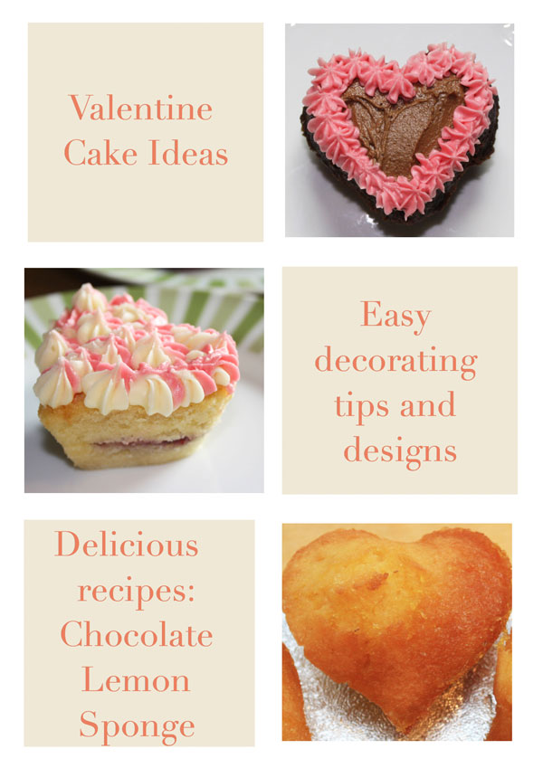 Valentine cake ideas, delicious recipes and decorating tips