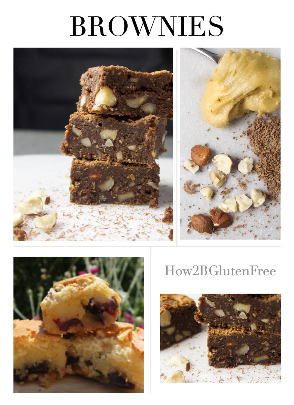 Gluten Free Brownie Recipes.Easy to follow brownie recipes. Whether you like your brownies chewy, fudgy or nutty, there's a recipe for you.