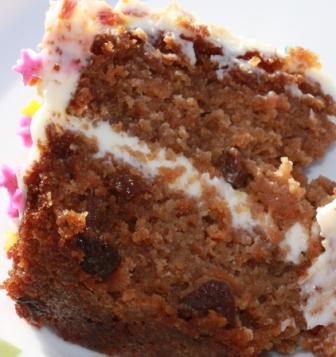 Delicious carrot cake, that just happens to be gluten free